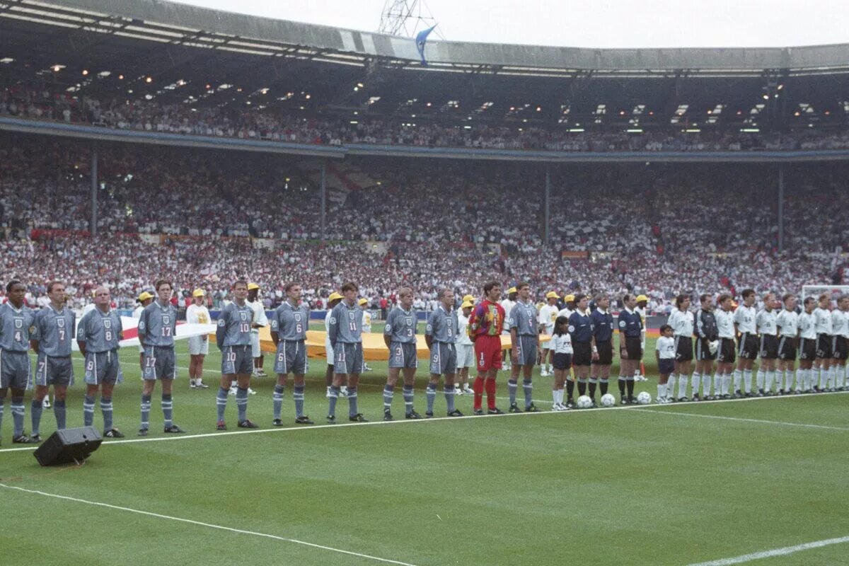 Reliving Three Lions on the Shirt, but Germany Wins Euro 1996