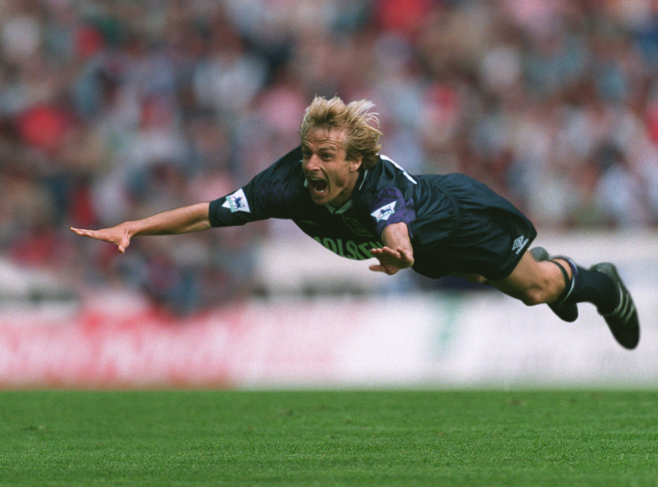 Jurgen Klinsmann. One of several German Success Stories in English Football