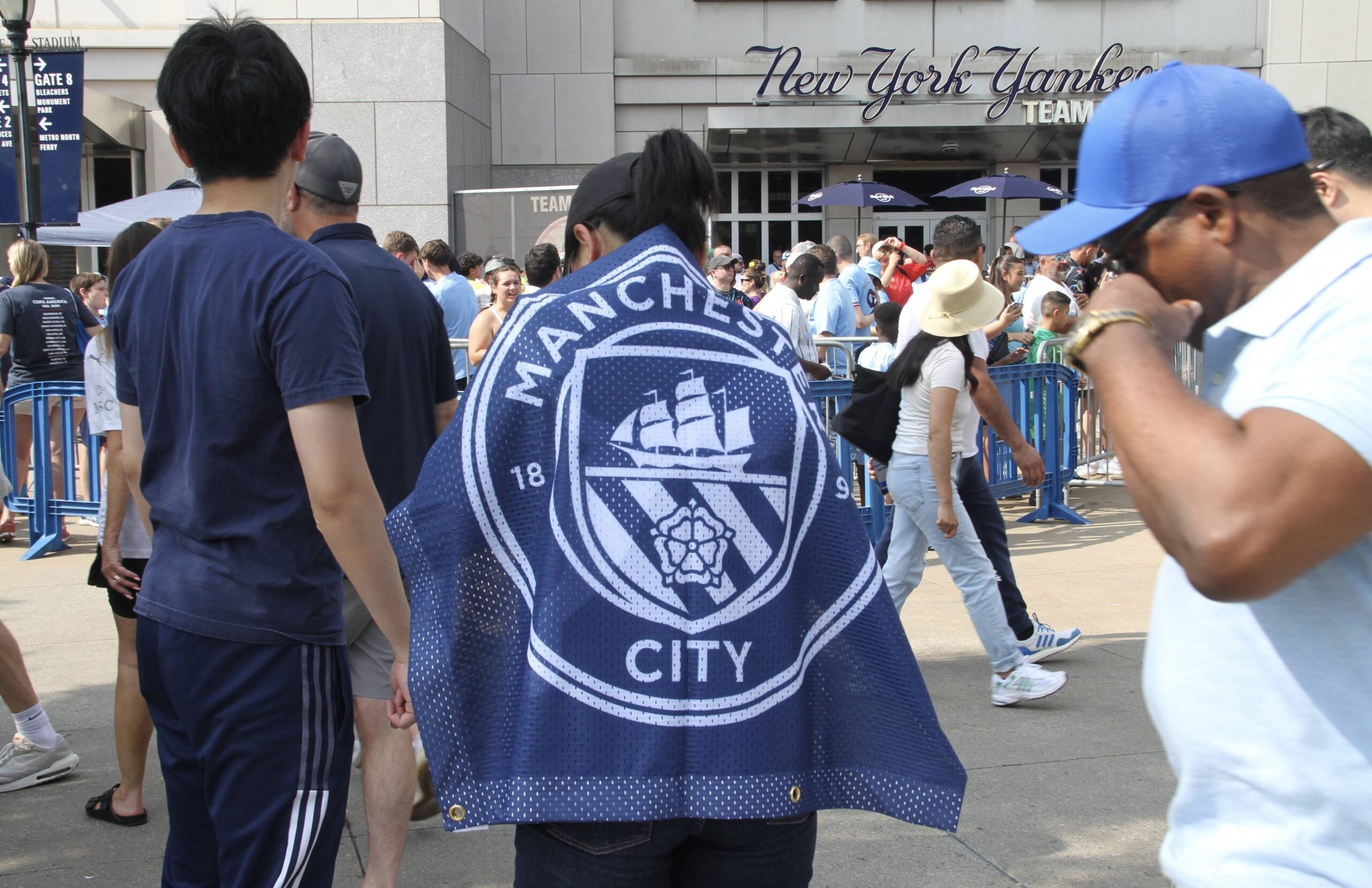 27.07.2024 IMAGO Image ID: 1047850545 IMAGO / TheNews2 Manchester City and AC Milan Friendly (SPO) Manchester City and AC Milan Friendly. July 27, 2024, New York, USA: