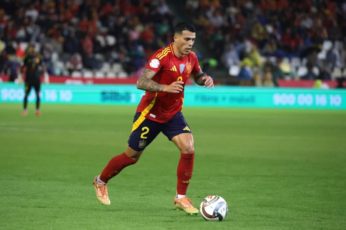 Spain Predicted World Cup Lineup - Image of Pedro Porro