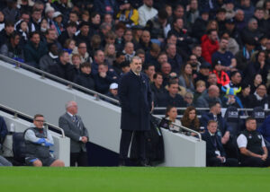 Ange Postecoglu on the sidelines