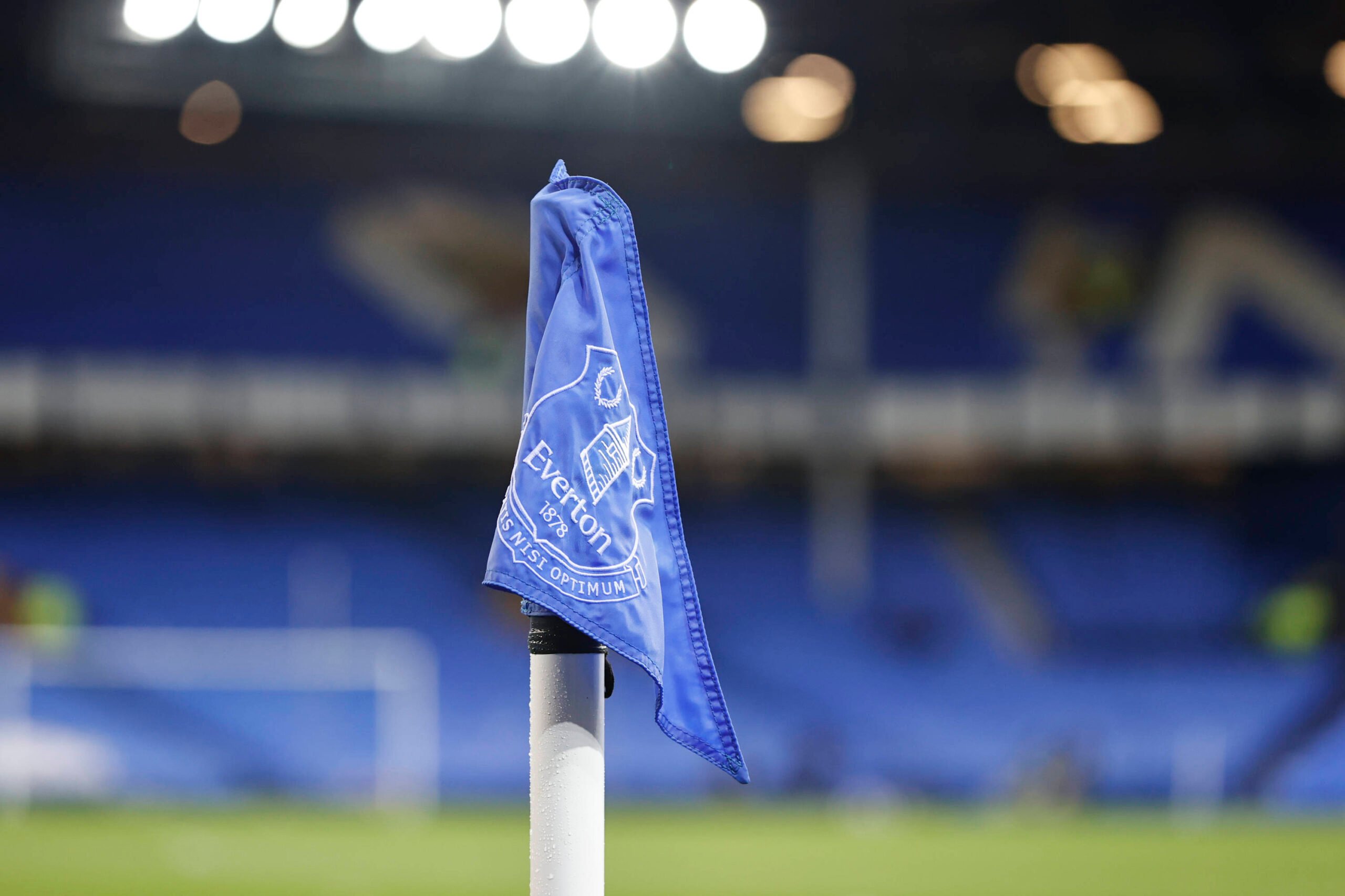 Everton corner flag