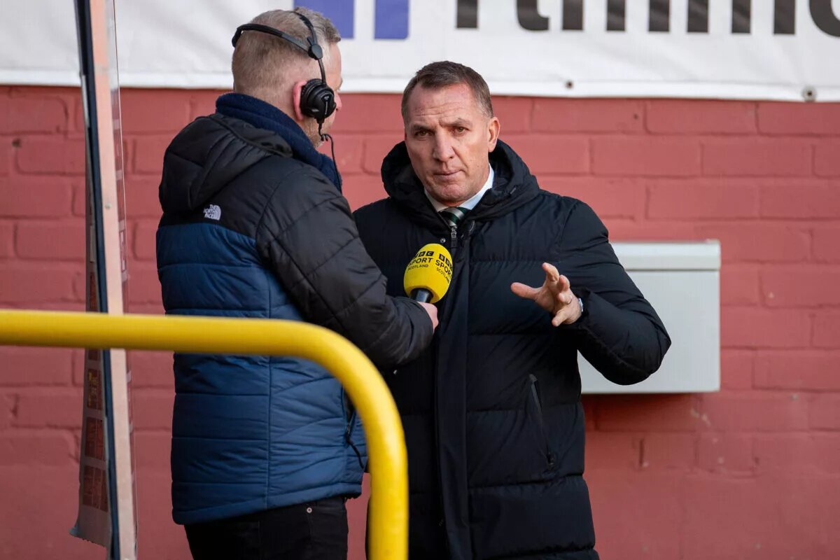 Celtic manager Brendan Rodgers