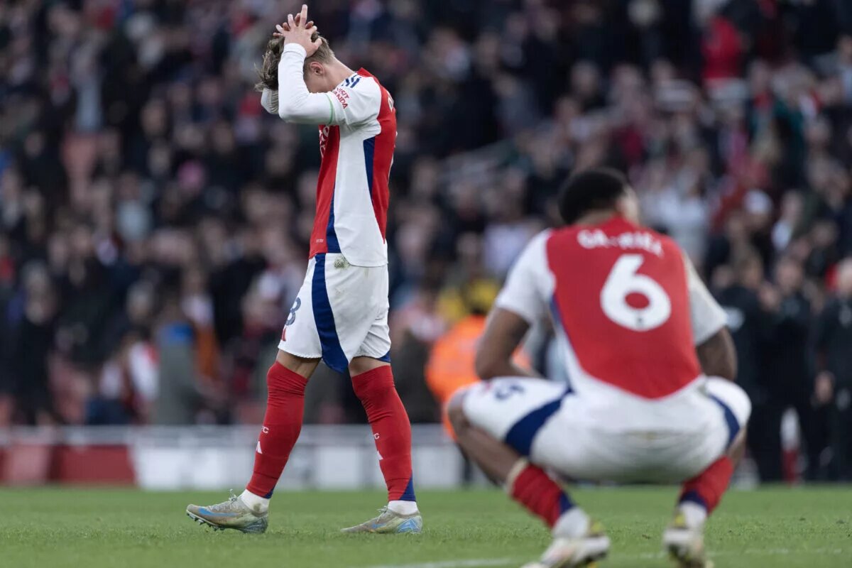 Arsenal Confirmed lineup - Arsenal's Martin Odegaard and Gabriel Magalhaes lament defeat