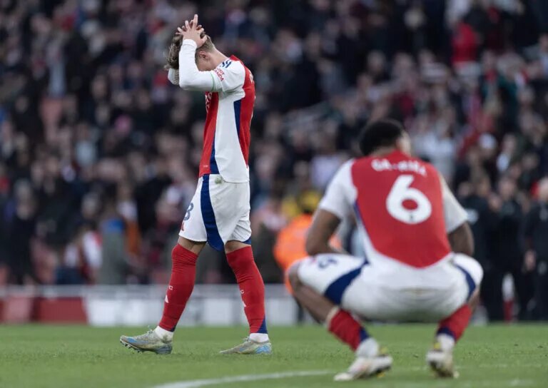 Arsenal Confirmed lineup - Arsenal's Martin Odegaard and Gabriel Magalhaes lament defeat