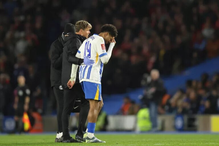 Brighton vs West Ham confirmed lineups - Image of Giorgino Rutter