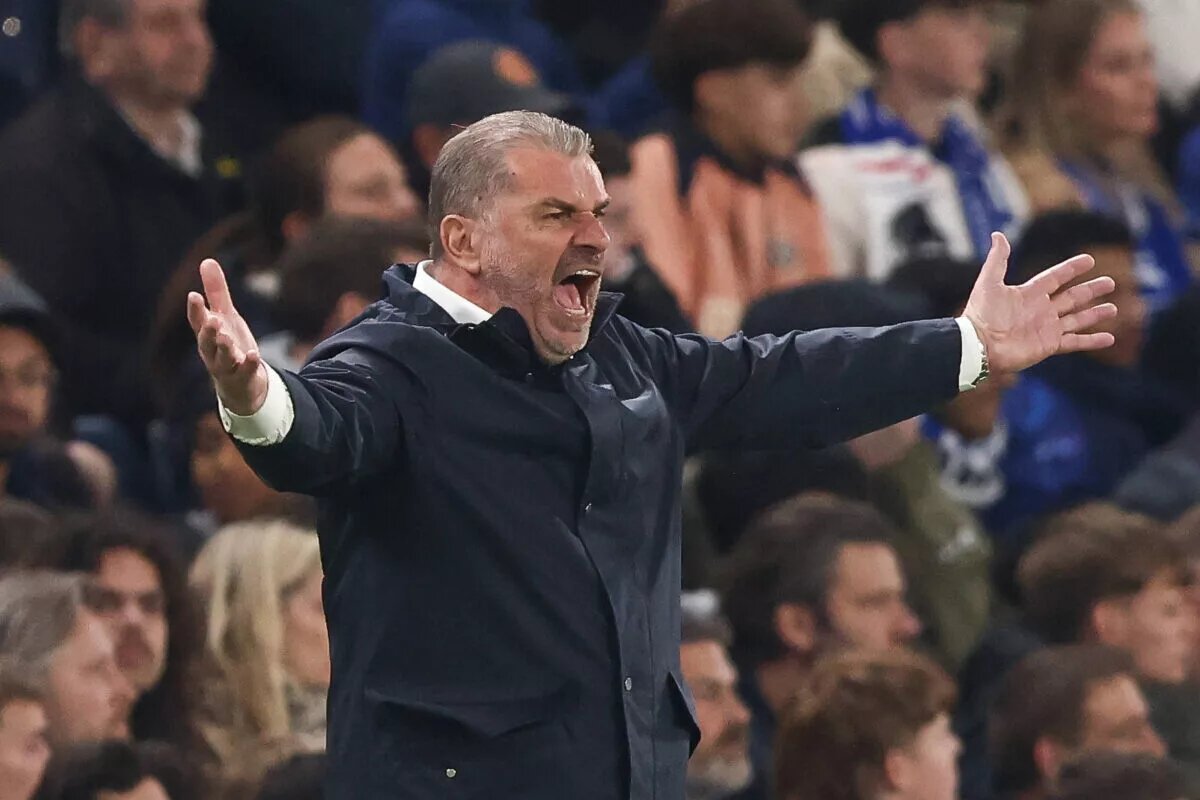 Ange Postecoglou furious reaction in Tottenham Hotspur vs Chelsea match