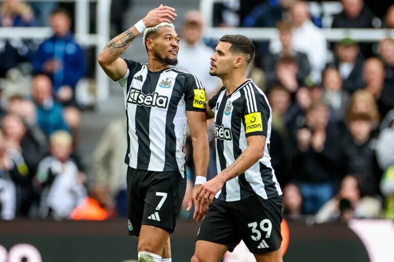 Newcastle vs Barcelona confirmed lineup - image of Newcastle players