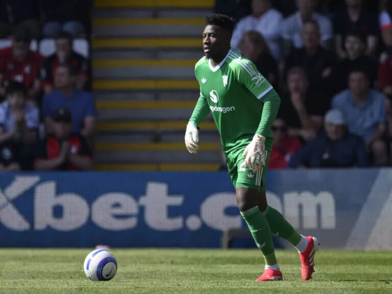 Manchestrr United predicted lineup - image of Andre Onana
