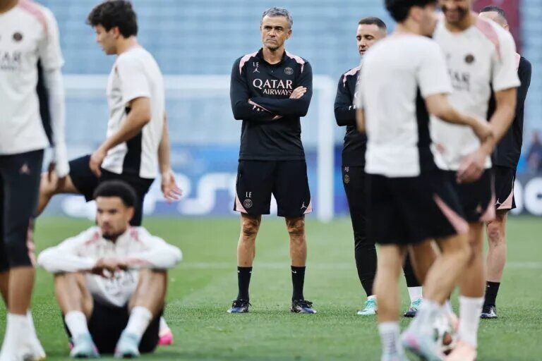 PSG predicted lineup - luis enrique ousmane dembele ballon d'or