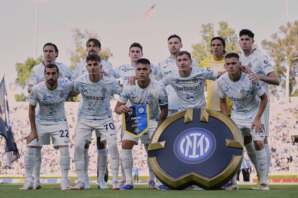 Inter confirmed lineup - image of squad