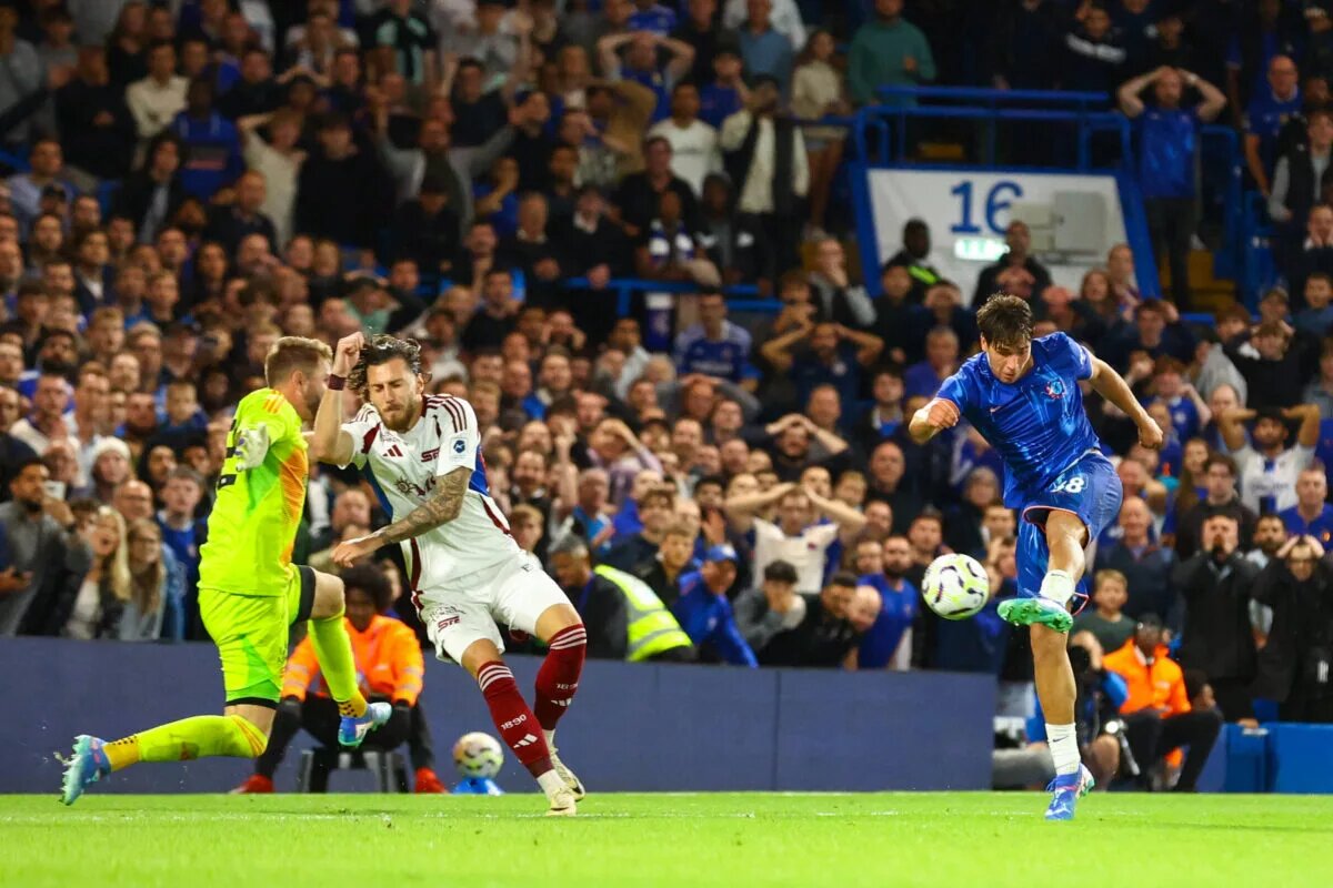 Chelsea striker Marc Guiu