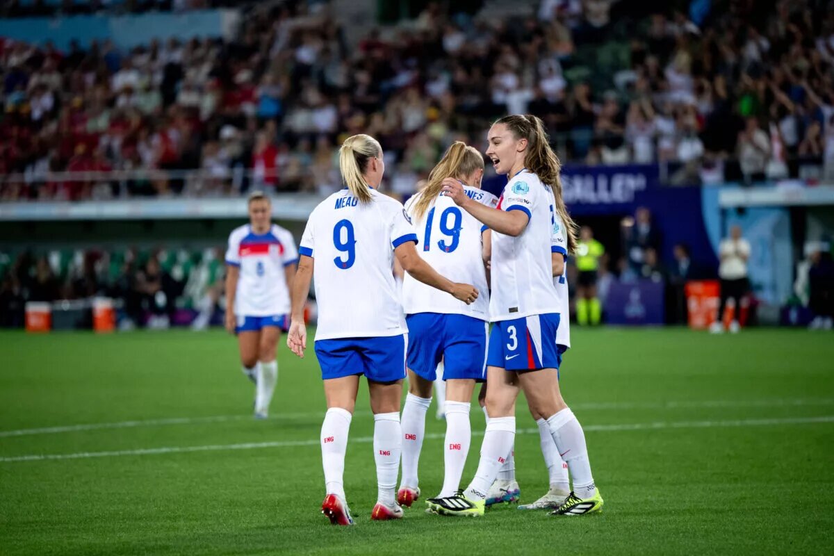England WOmen vs Sweden Women confirmed lineup - image of England squad