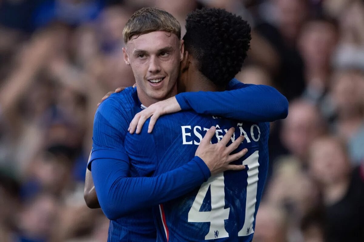 Chelsea tactical evolution - Image of Cole Palmer & Estevao