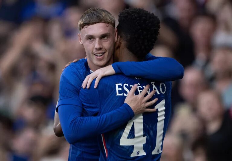 Chelsea tactical evolution - Image of Cole Palmer & Estevao
