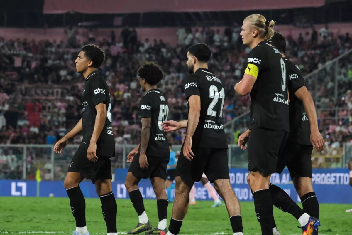 Manchester City vs Wolves confirmed lineup - image of City players
