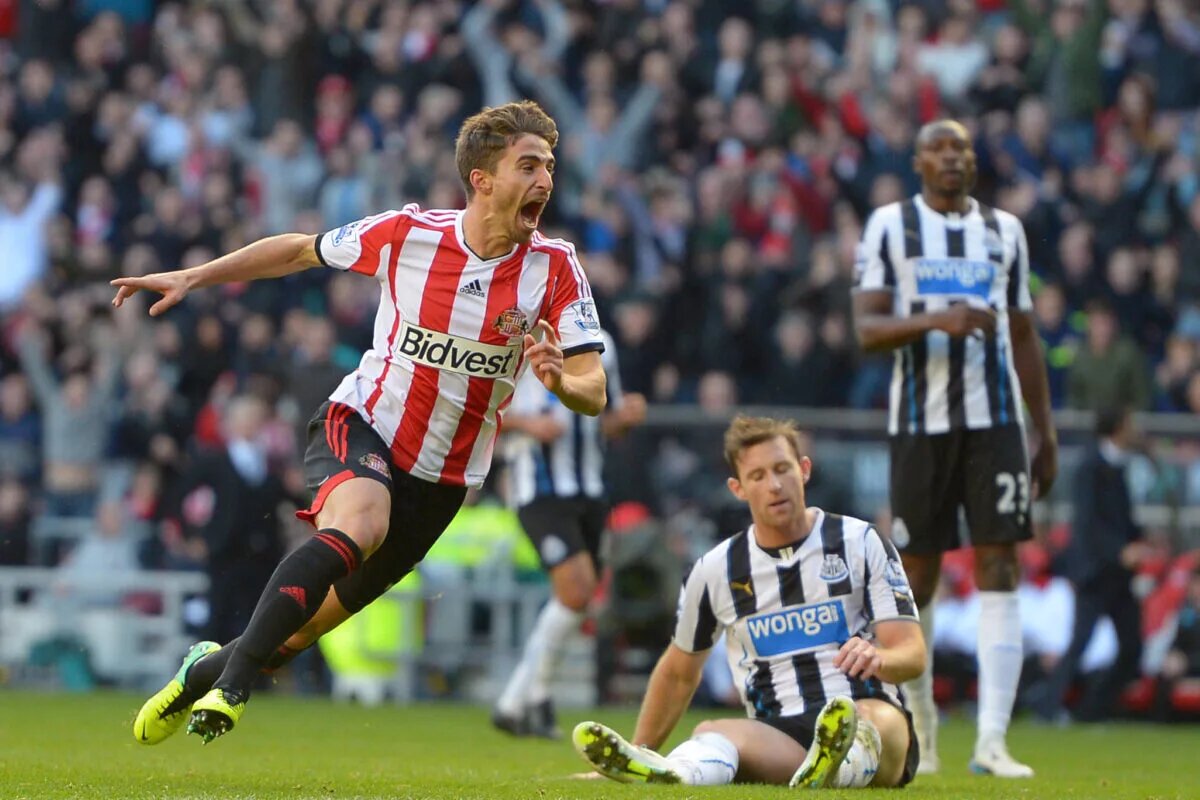 Fabio Borini scores against Newcastle