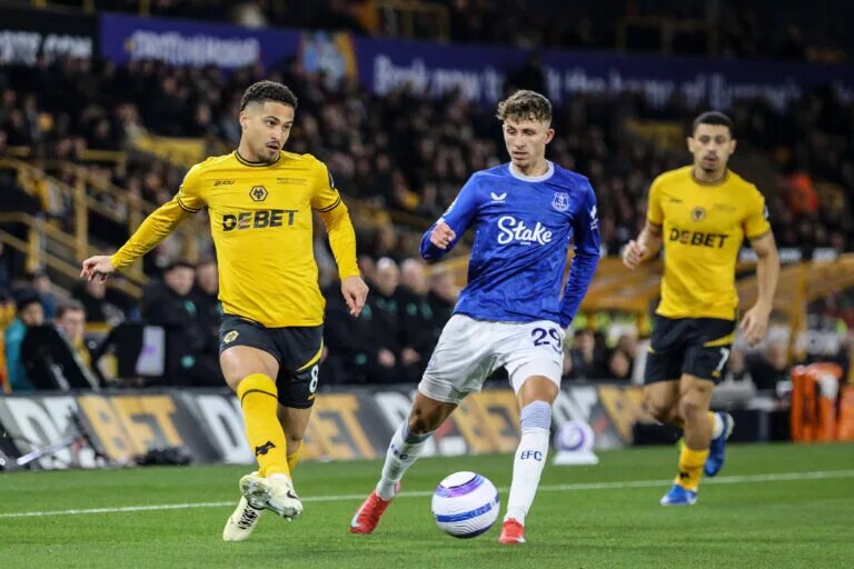 Wolves confirmed lineup vs Everton