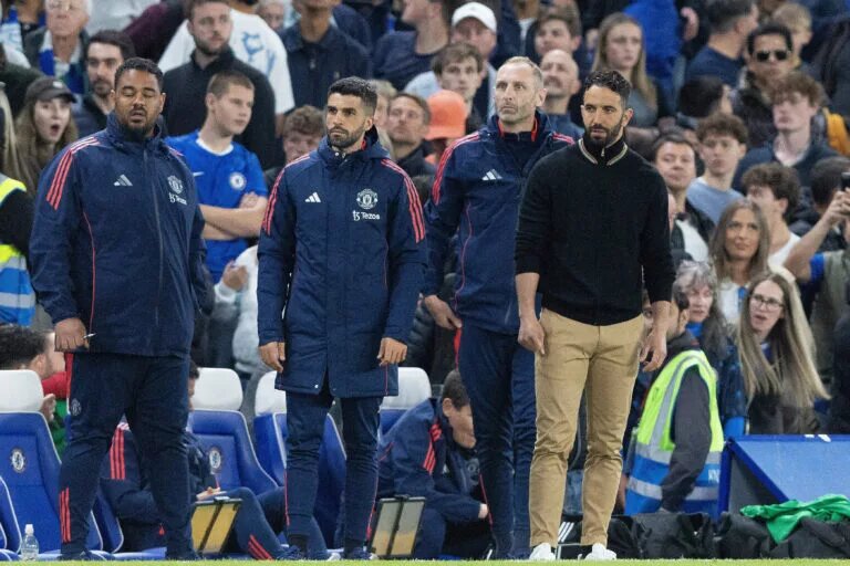 Manchester united vs Chelsea confirmed lineups - image of Ruben Amorim