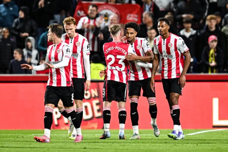 Brentford vs Man City confirmed lineups