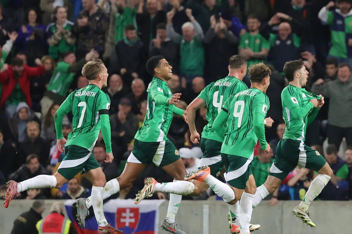 Northern Ireland vs Slovakia confirmed lineups