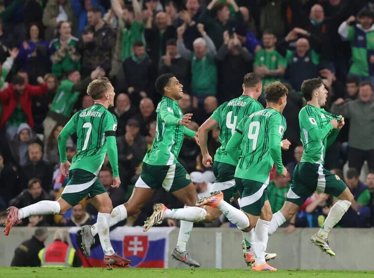 Northern Ireland vs Slovakia confirmed lineups