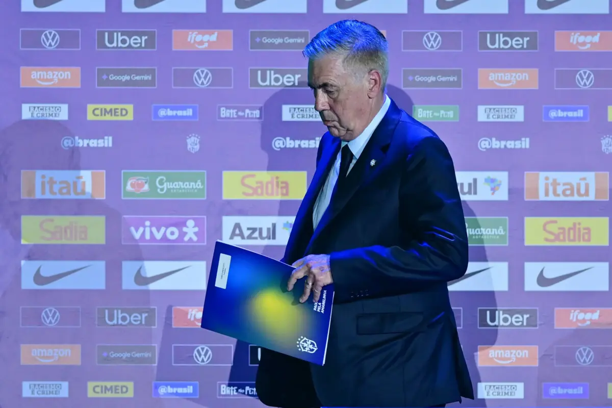 Brazil predicted Lineup: Carlos Ancelotti, accompanied by the president of the CBF (Brazilian Football Confederation), Samir Xaud, announces the list of 26 players called up for the 2026 FIFA World Cup, WM, Weltmeisterschaft, Fussball at an event held at the Museum of Tomorrow in Rio de Janeiro, on the afternoon of Monday, May 18.