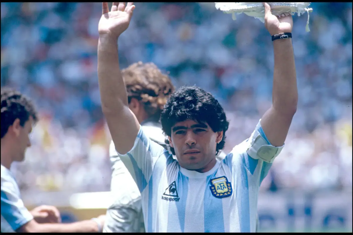 Diego Maradona Argentina 1986 World Cup Squad