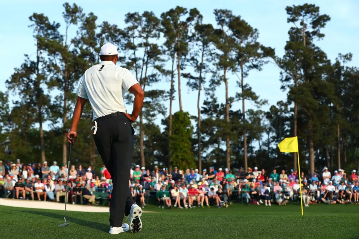 Tiger Woods at 2018 Master Tournament