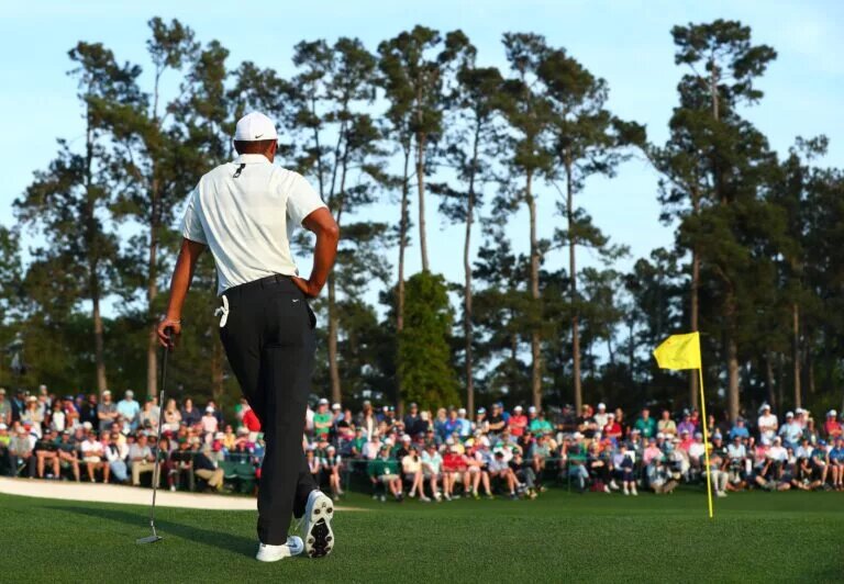 Tiger Woods at 2018 Master Tournament