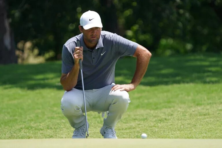 Scottie Scheffler at Charles Schwab Challenge.