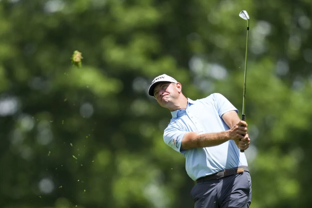 Lucas Glover at the Memorial tournament 2025
