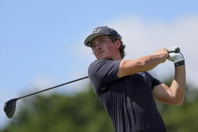 James Piot at 2023 LIV Golf Miami event