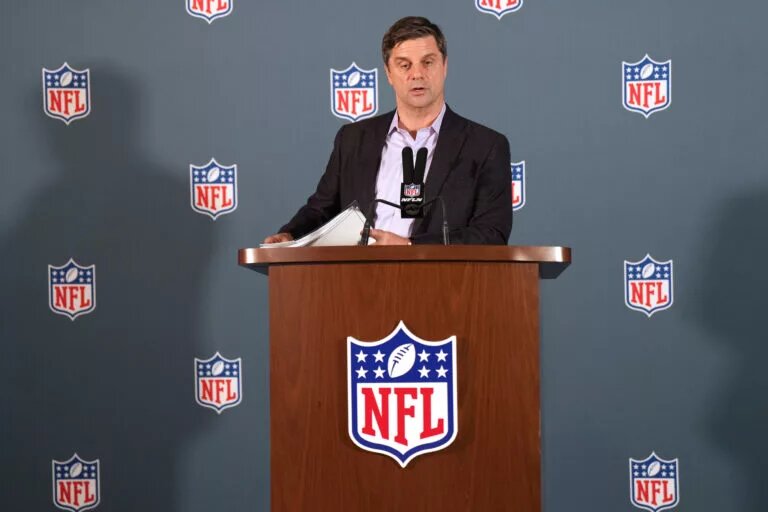 Current PGA Tour CEO Brian Rolapp at NFL Annual League Meeting