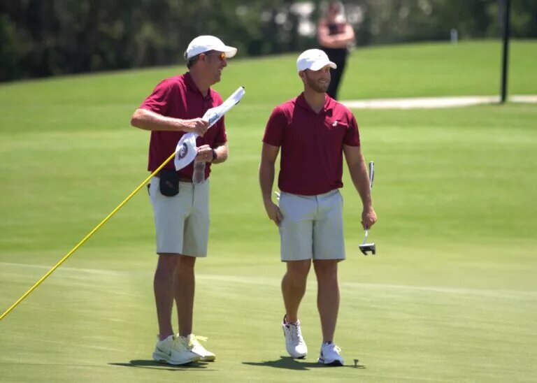 Luke Clanton at NCAA Tallahassee Regional