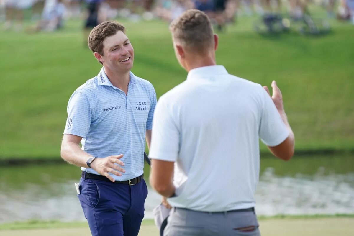 Charles Schwab Challenge Matti Schmid Ben Griffin