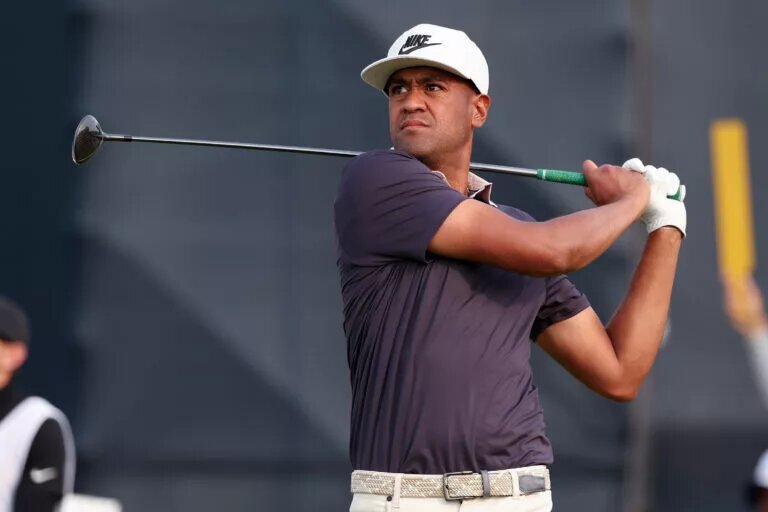 Tony Finau at 2025 US Open