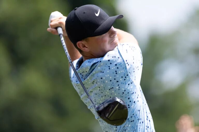 Luke Clanton at Travelers Championship