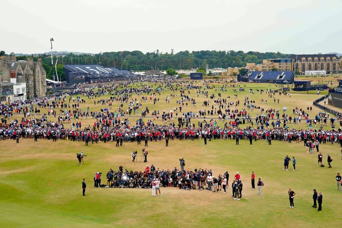 St Andrews hosting the 2022 Open Championship