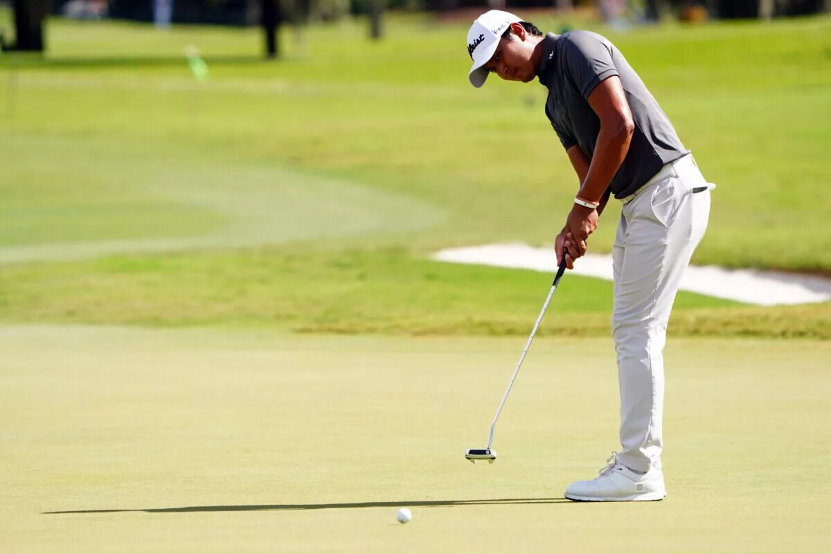 Sadom Kaewkanjan at LIV Golf Miami 2022