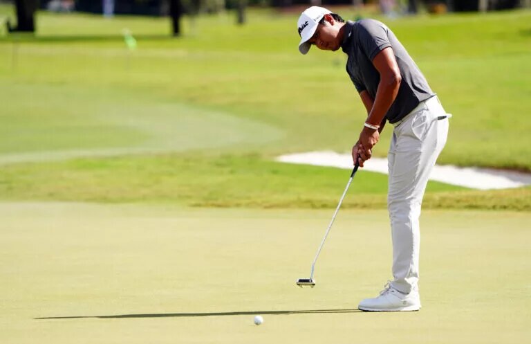Sadom Kaewkanjan at LIV Golf Miami 2022