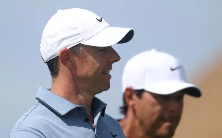 Rory McIlroy at the Open 2025