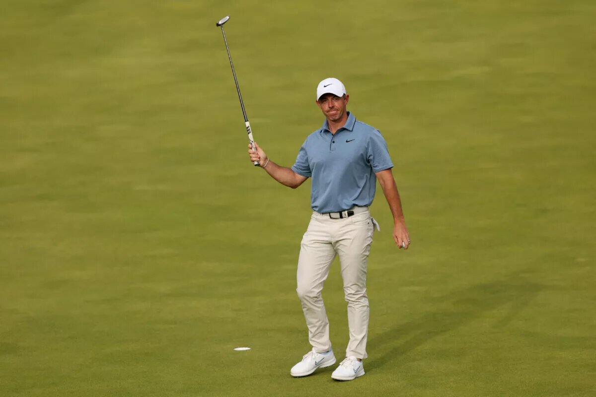 Rory McIlroy at 2025 Open Championship