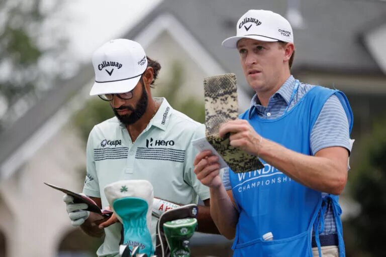 Akshay Bhatia at 2025 Wyndham Championship