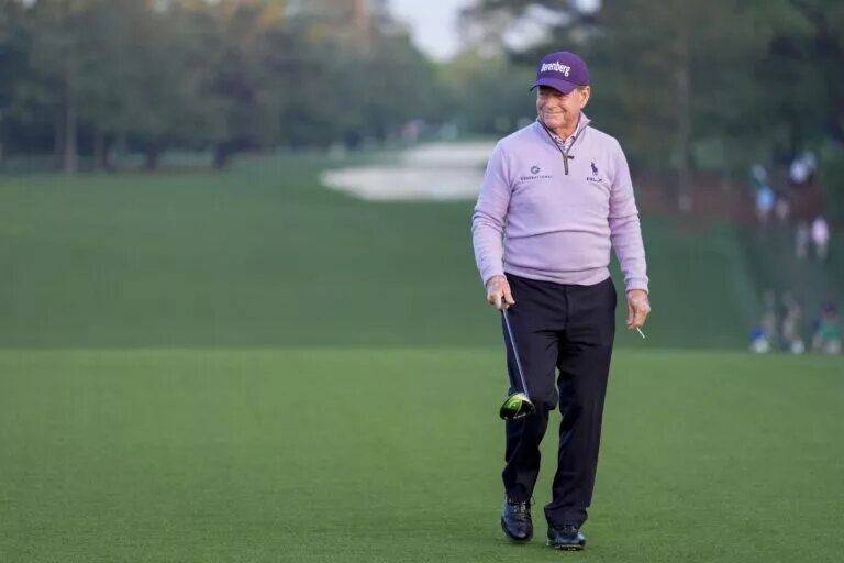 Tom Watson at 2025 Master's Tournament