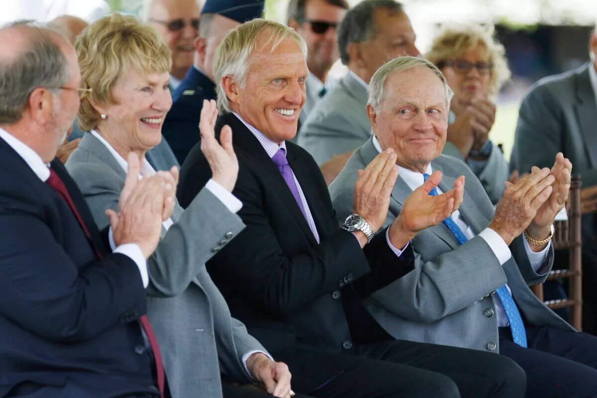 Greg Norman At Memorial Tournament 2017