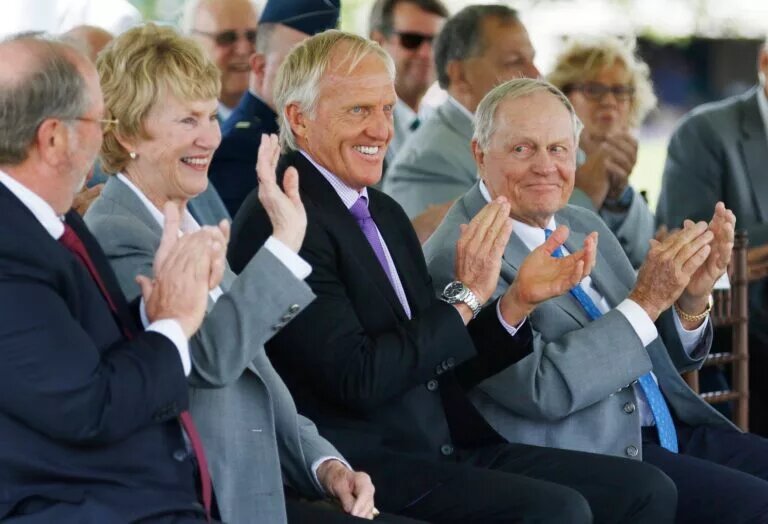 Greg Norman At Memorial Tournament 2017