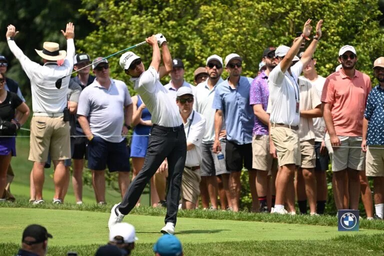 Michael Kim at BMW Championship 2025