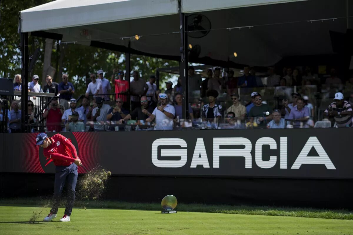 Sergio Garcia at 2025 LIV Golf Detroit event