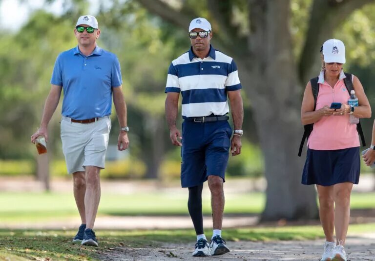 Tiger Woods at 2025 Nicklaus Junior Championship